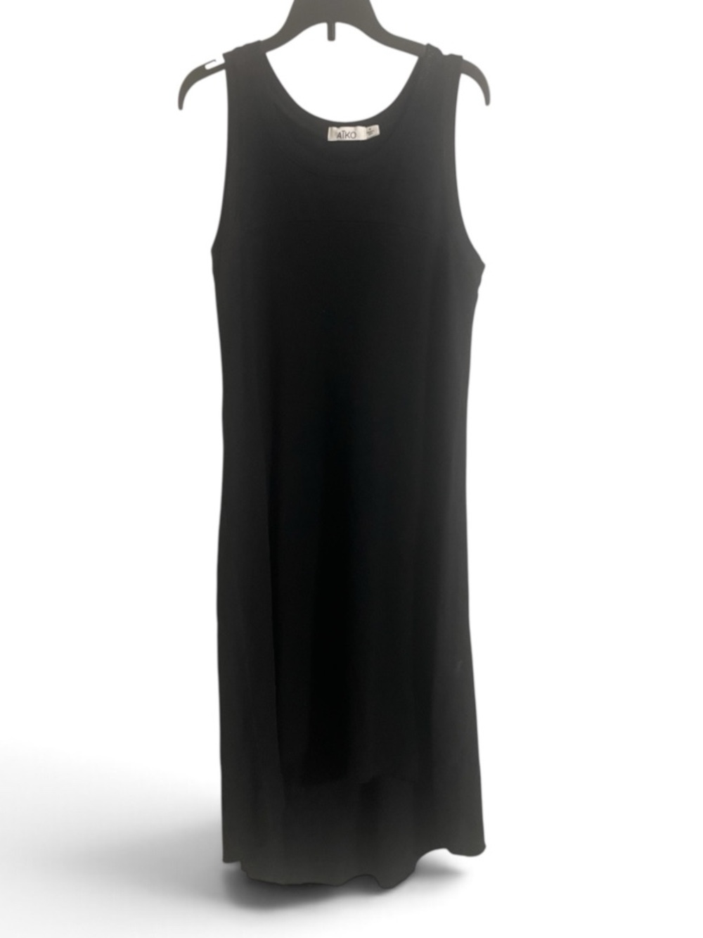 AIKO sleeveless black dress